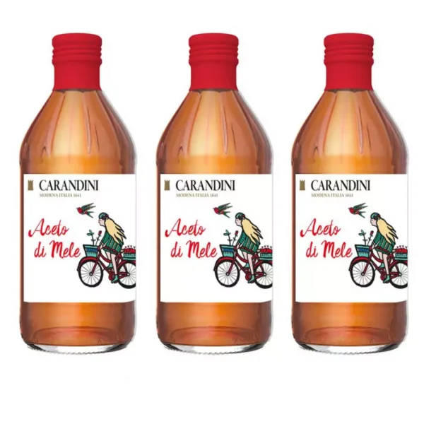 Tris Apple Cider Vinegar Carandini 500 ml x 3
