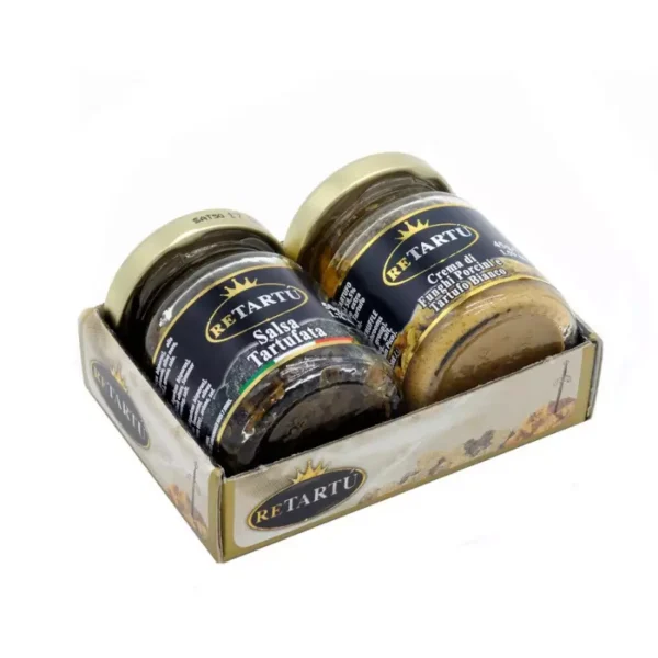 Two Italian Truffle Specialities Set - Truffled Sauce and White Truffle Sauce