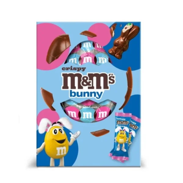 M&M's Crispy Chocolate Bunny Easter Egg 178g