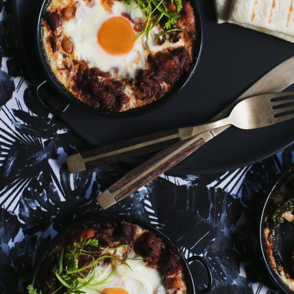 Chorizo Baked Eggs