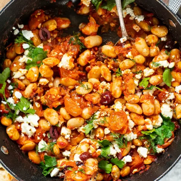 Butter Beans Saganaki