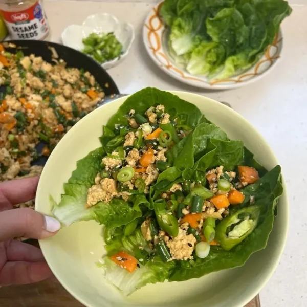 Tofu San Choy Bow
