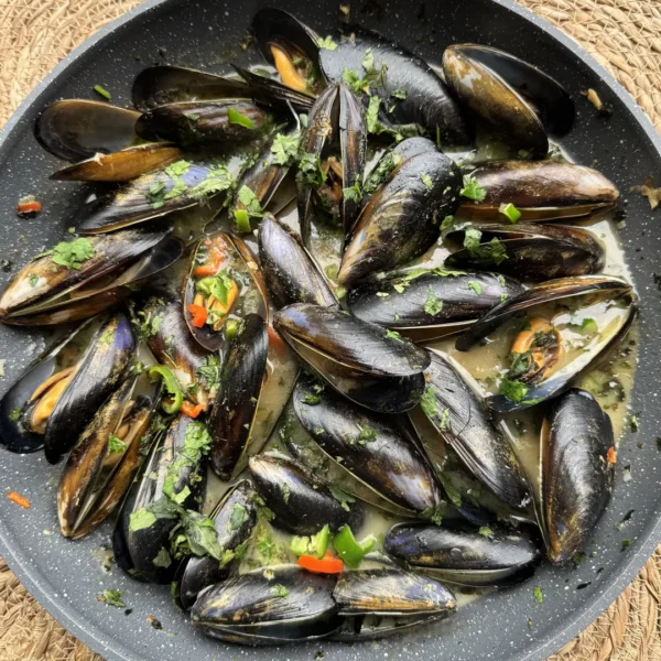 Thai Green Chilli Mussels