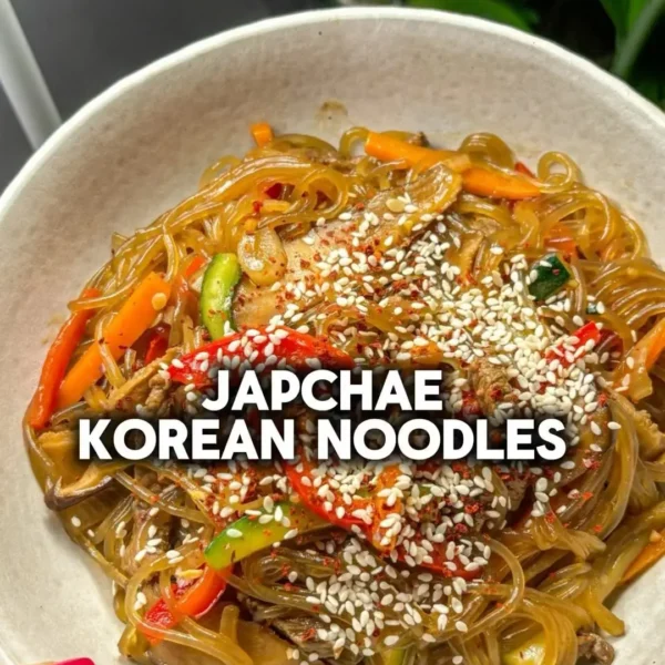 Japchae Korean Noodles