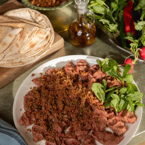 Frakkeh (Raw Lamb Tartare)