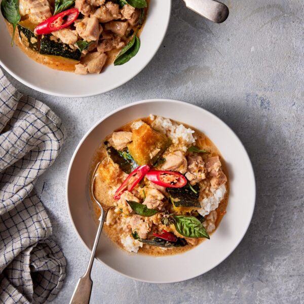 Red Curry with Chicken and Pumpkin