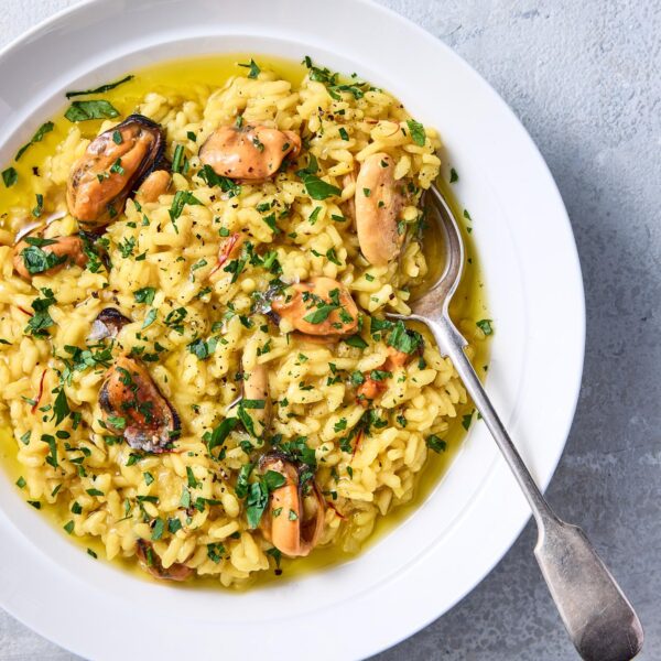 Mussel and Saffron Risotto