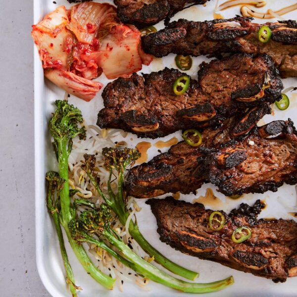 Korean Style Barbecue Beef Ribs
