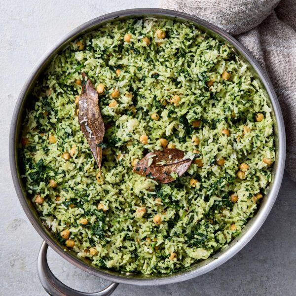 Chole Palak Pulao