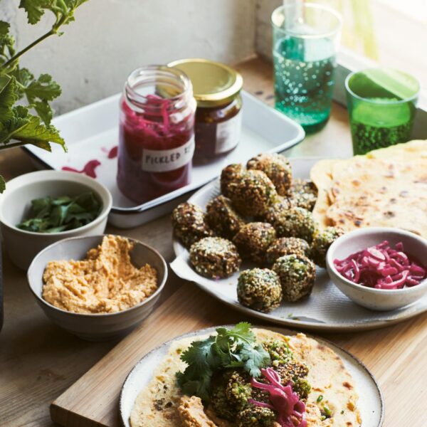 Chickpea and Pea Falafel