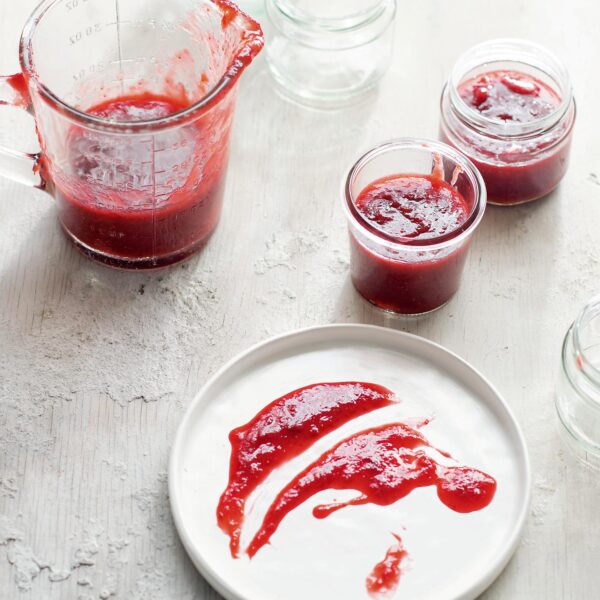Strawberry, Rhubarb & Rose Jam