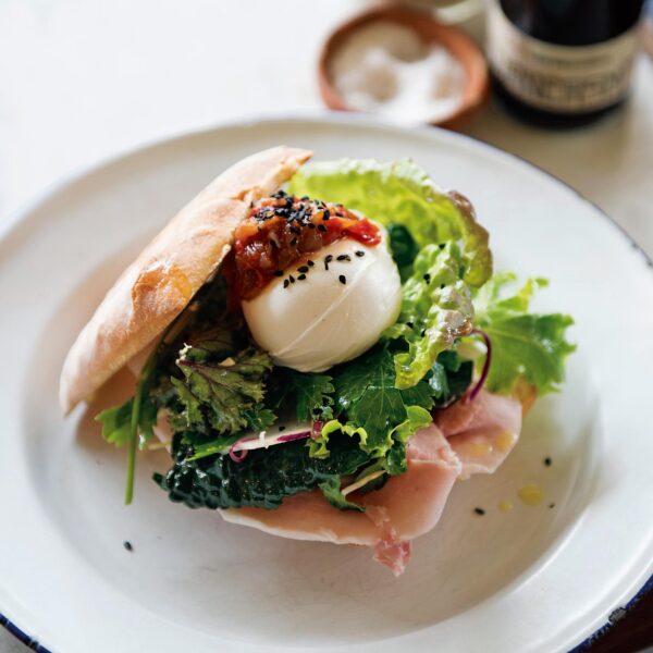 Cornersmith Poached Egg Roll