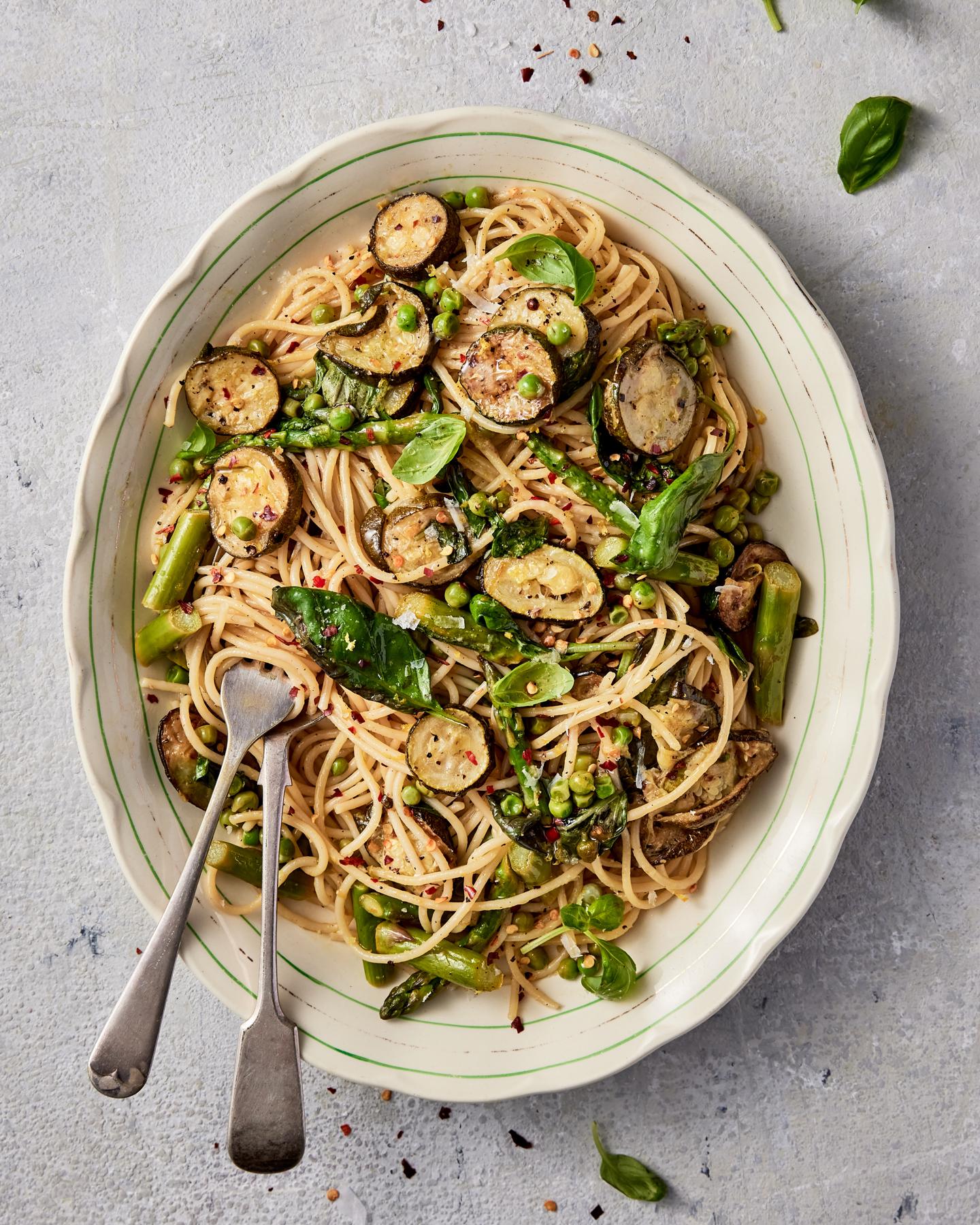 Spring Greens Pasta