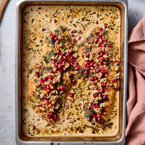 Spicy Tahini Fish (Samkeh Harra)