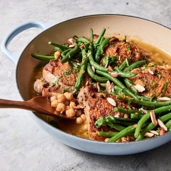 One-pan Moroccan Style Chicken