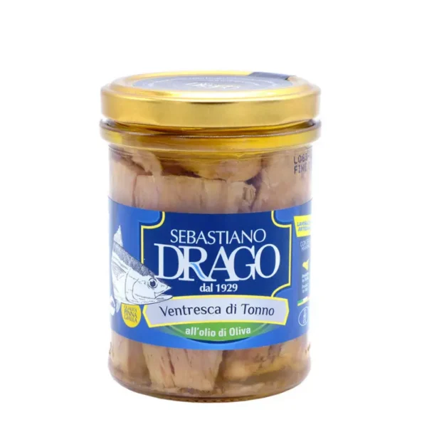Ventresca Tuna belly fillets in olive oil 200 gr