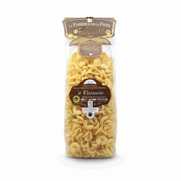 Vesuvio IGP Pâtes de blé dur paquet de 500g - il Pastaio di Gragnano