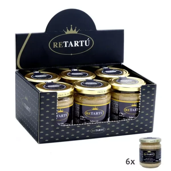 White Truffle Sauce 170 gr x 6