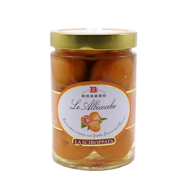 Whole Apricots in syrup 650 gr