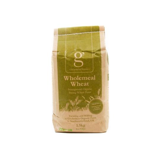 Gilchesters Organic Strong 100% Whole Wheat Flour 1.5kg