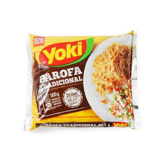 Seasoned Cassava Flour - Farofa Pronta 500g