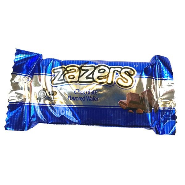 Zazers Belgium Chocolate Flavored Wafer Blue