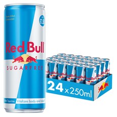 Red Bull Energy Drink Sugar Free 250ml £1.50 24 Pack