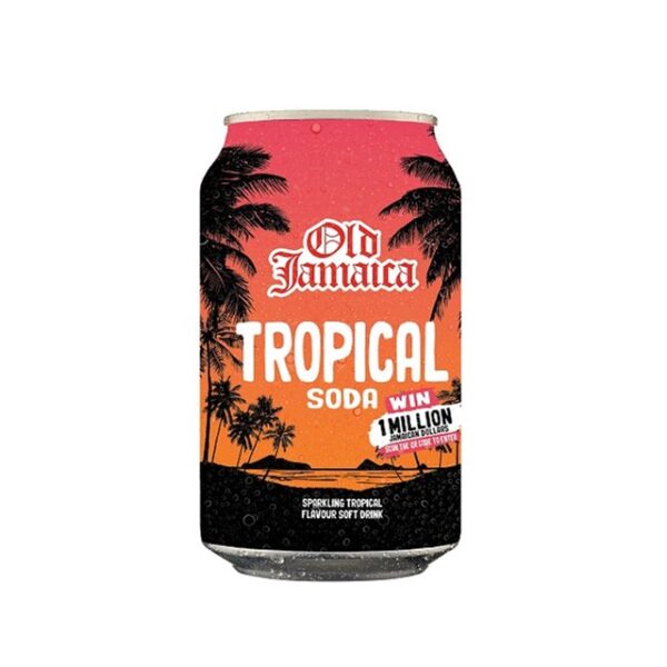 Old Jamiaca Tropical Soda 330ml 24 Pack