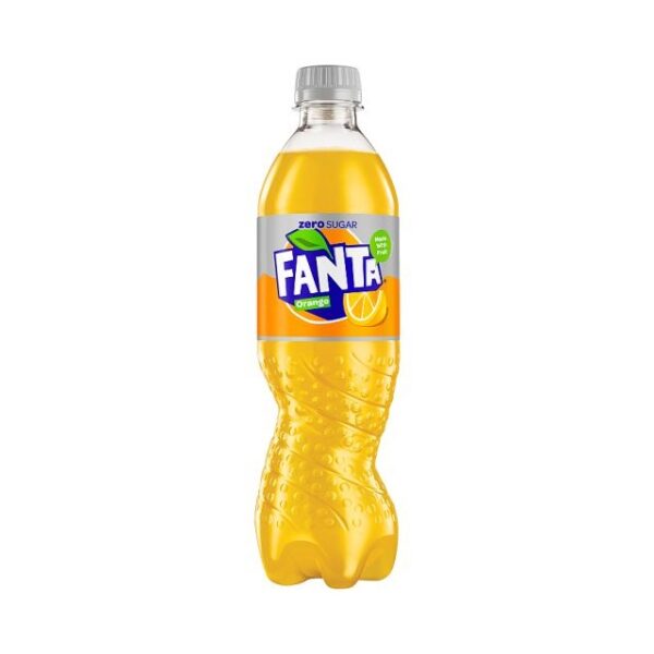 Fanta Orange Zero UK/NI 500ml 24 Pack
