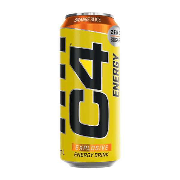 C4 Energy Drink Orange Slice 500ml 12 Pack