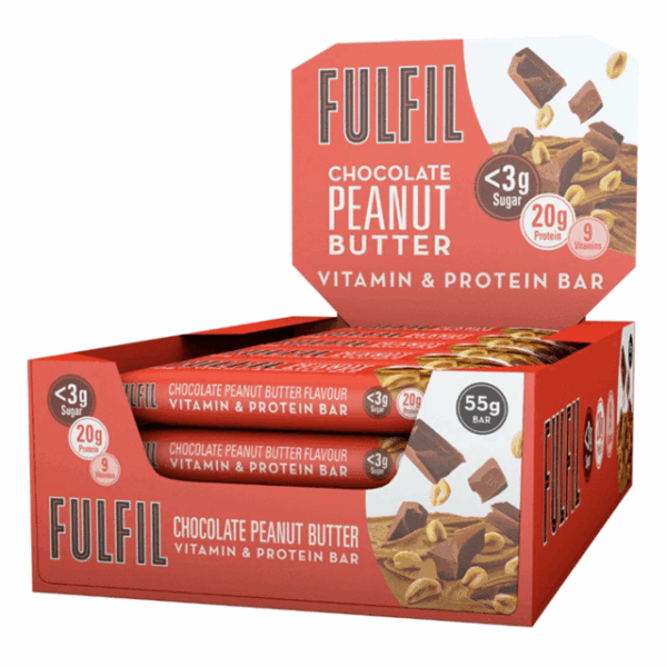 FULFIL PROTEIN BAR CHOCOLATE PEANUT BUTTER 55g (15 PACK)