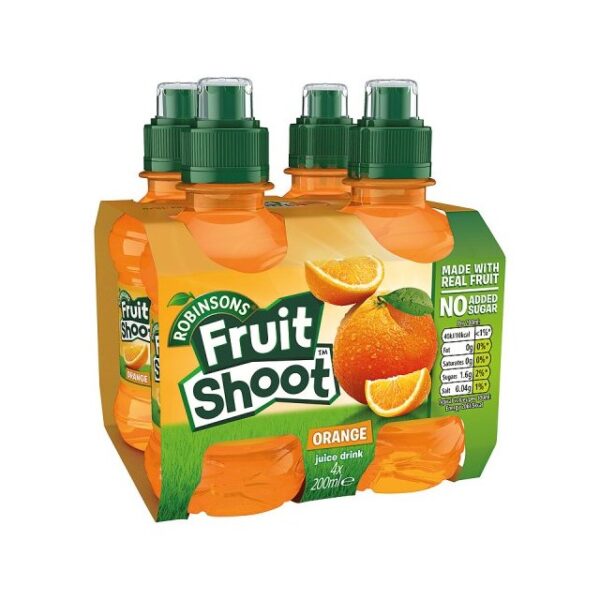 Fruit Shoot Orange 200ml (6 x 4 PACK)
