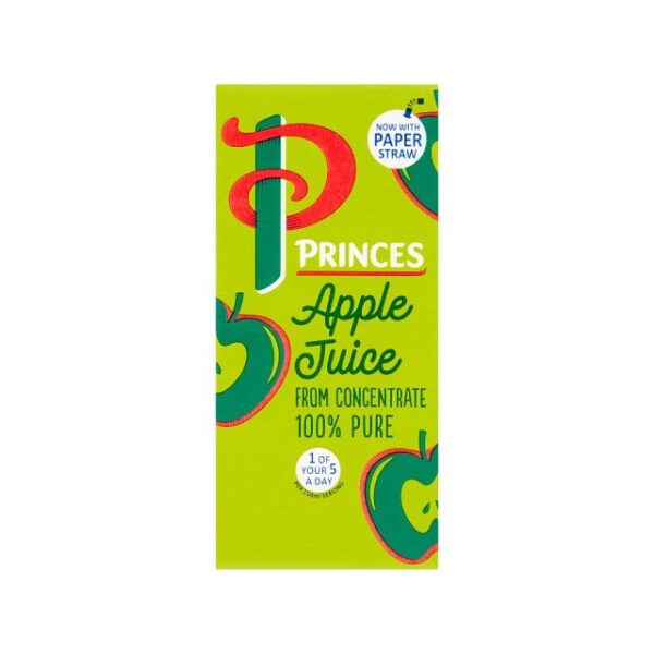 Princes Apple Juice 200ml (27 Pack)