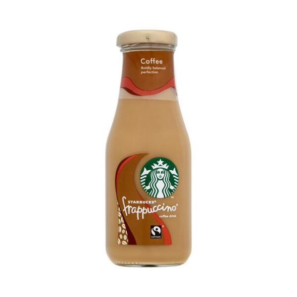 STARBUCKS FRAPPUCCINO COFFEE 250ml GLASS BOTTLE (8 pack)