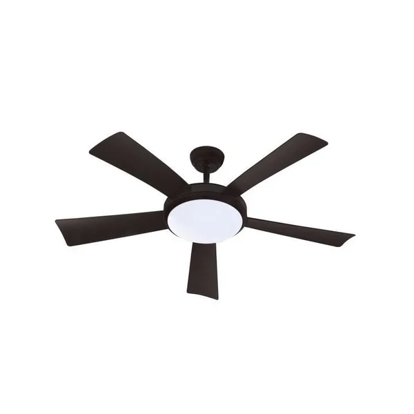 Wallis Noir - Ventilateur De Plafond ø132cm 38w + éclairage Led Farelek