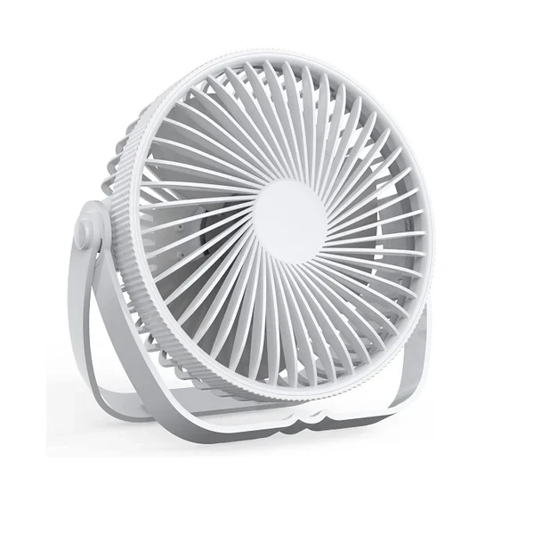 Ventilateur de Bureau à 3 Vitesses blanc Vendos85