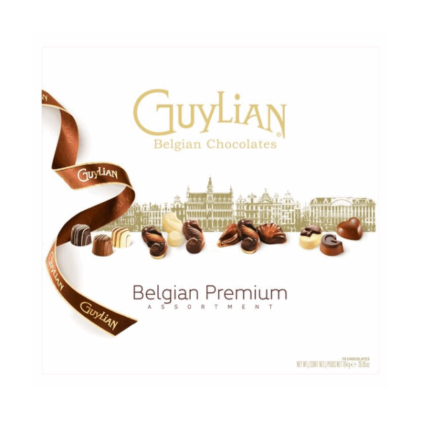 GUYLIAN BELGIAN CHOCOLATES PREMIUM ASSORTMENT GIANT 764g BOX
