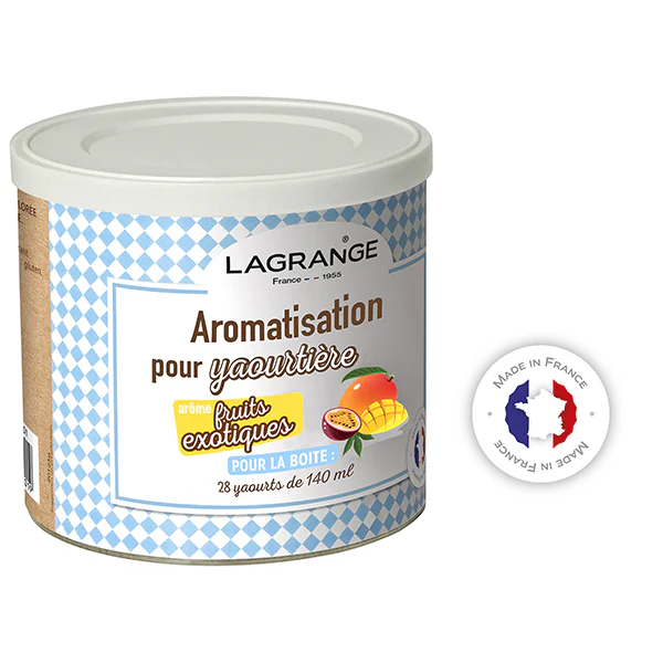 Arôme pour yaourt Fruits exotiques 425 g 380410 Lagrange