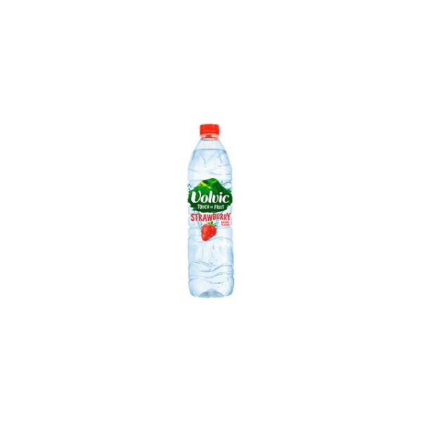 VOLVIC TOUCH OF FRUIT SUGAR FREE STRAWBERRY 500ml (12 PACK)