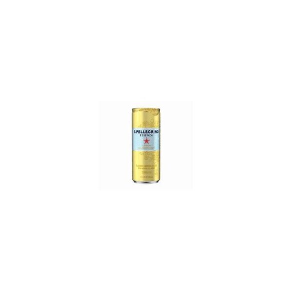 SANPELLEGRINO ESSENZA LEMON & LEMON ZEST 330ml (12 PACK)
