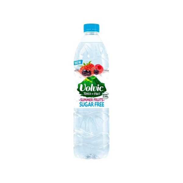 Volvic Touch of Fruit Sugar Free Summer Fruits 1.5 Litre 6 Pack