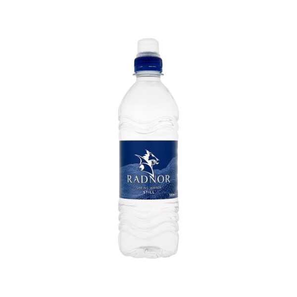 Radnor Hills Spring Water Still Sports Cap 500ml (24 Pack)
