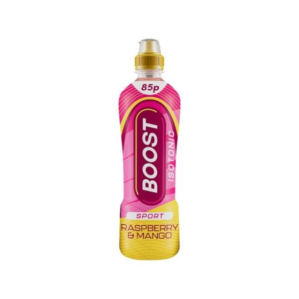 Boost Sport Energy Drink Raspberry & Mango 500ml 85p 12 Pack