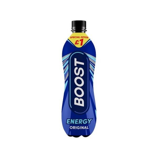 Boost Energy Drink Original 500ml £1 12 Pack