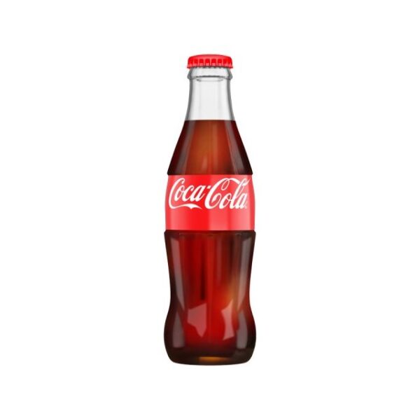 COCA COLA GLASS BOTTLES 330ml (24 PACK)