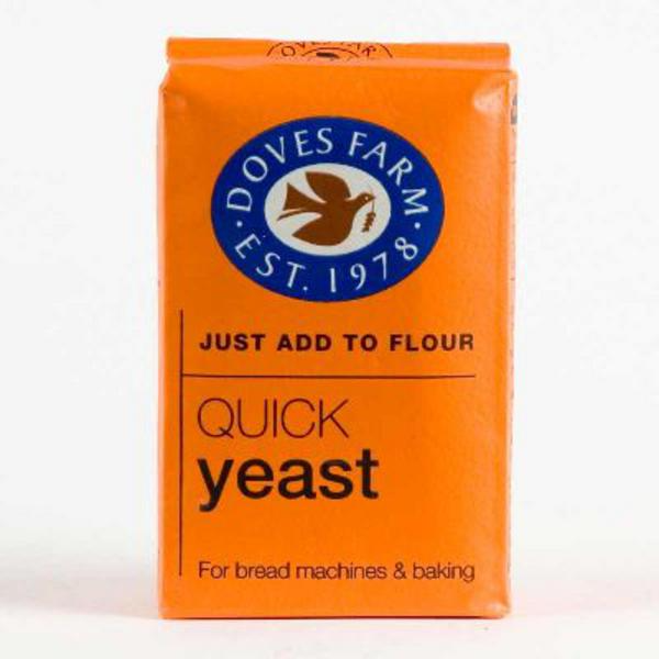 Doves Farm Levure Rapide Sans Gluten, Vegan 125g
