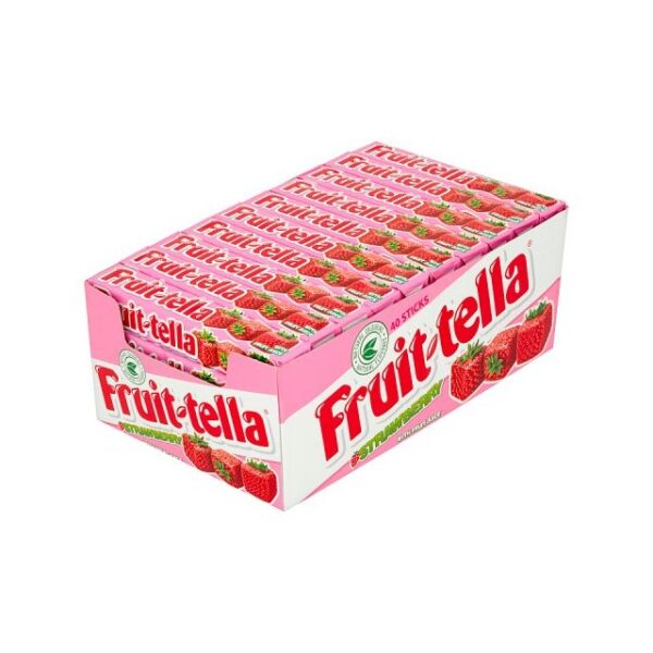 Fruittella Strawberry with Real Fruit Juice 41g (40 Pack)
