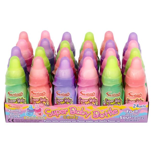 SWIZZELS SUPER BABY BOTTLES 24 Pack