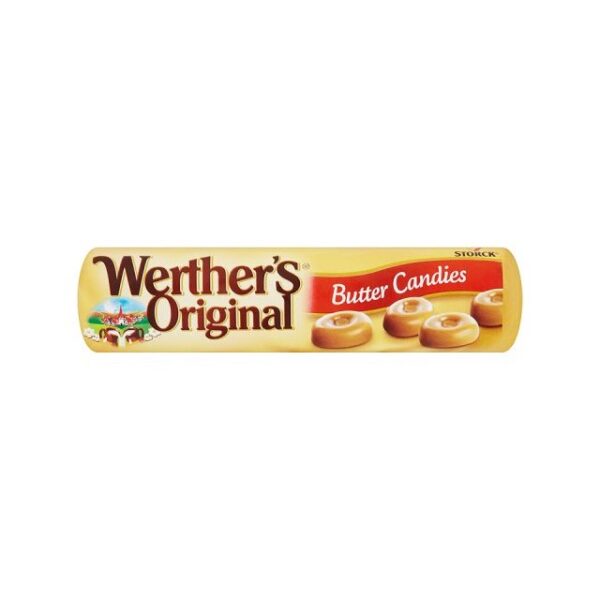 WERTHERS ORIGINAL BUTTER CANDIES 50g (24 PACK)