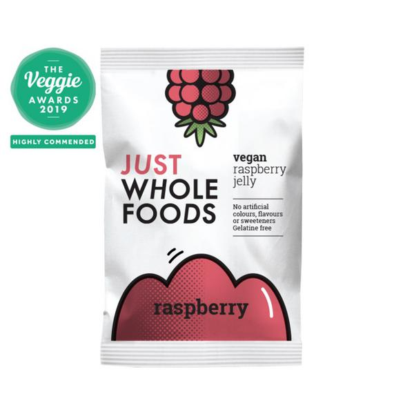 Cristaux de gelée de framboise Just Wholefoods Vegan 85g
